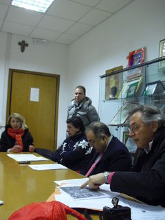 Luciano Agostini insieme al Pd sambenedettese