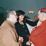 Cardinale Piovanelli e i coniugi Barra Cardinale Piovanelli e i coniugi Barra