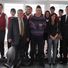 gli studenti con il Dirigente D'Angelo, il Prof. Felix e Marco Calvaresi presidente Pro Loco(archivio)